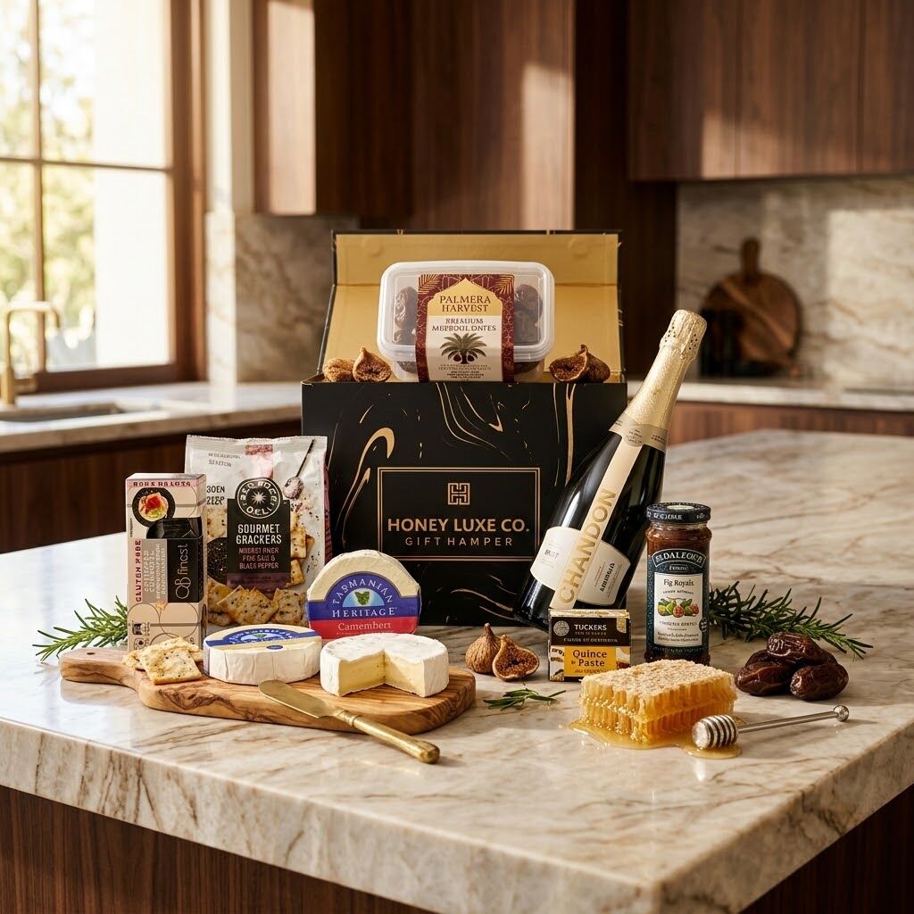Chandon Brut Artisan Cheese Hamper — Premium Sweet & Savoury Grazing Collection