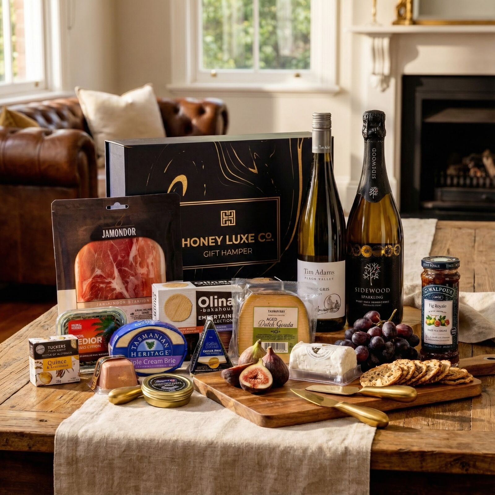 Grand Indulgence – Perrier-Jouët, Pinot Noir & Artisan Gourmet Feast Hamper