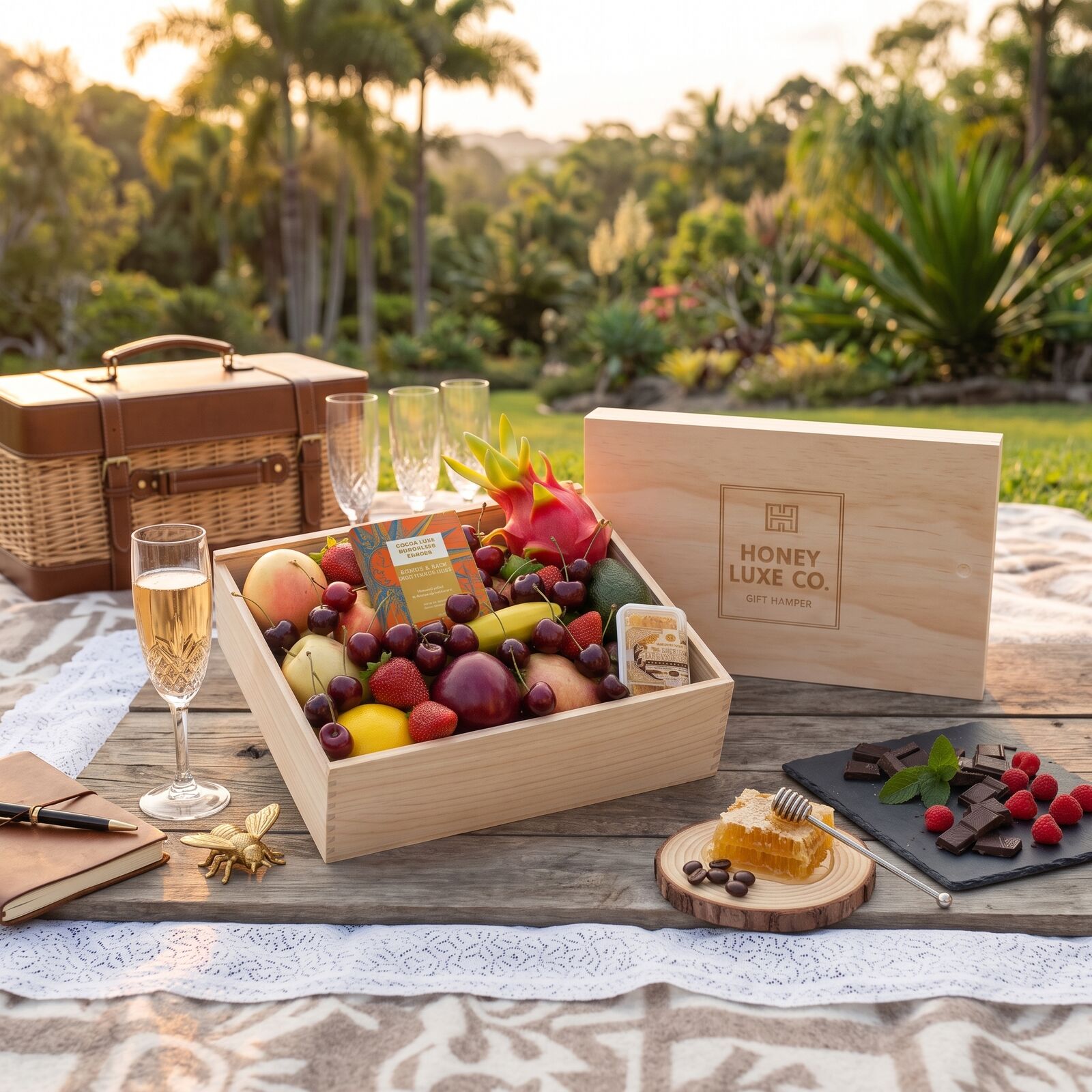 Premium Gourmet & Honeycomb Gift Hamper