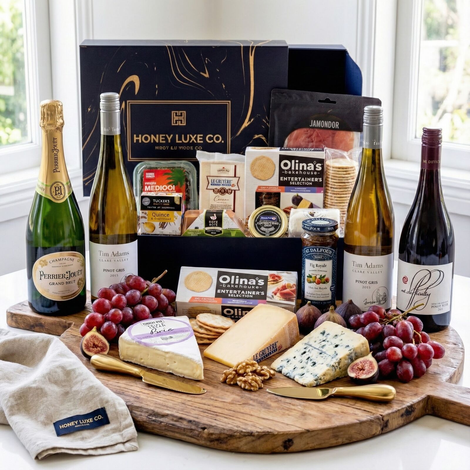 Grand Decadence – Perrier-Jouët & Dolce Vita Gourmet Feast Hamper