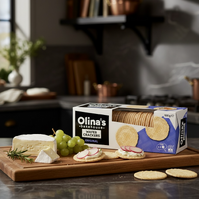 Olina’s Bakehouse Wafer Crackers Natural 100g