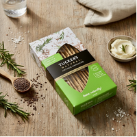 Artisan Crackers Rosemary Linseed & Rock Salt 100 g