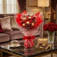 Luxury Chocolate Bouquet – Classic Red Edition