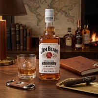 Jim Beam White Label Kentucky Straight Bourbon Whiskey 700mL