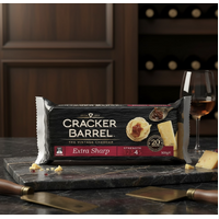 Cracker Barrel Vintage Cheddar Block Extra Sharp 500g